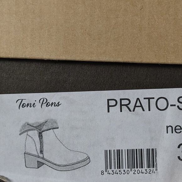 Toni Pons Prato Ankle Boots, Black Suede, Women\'s 38 EU (US 7.5) main image 0